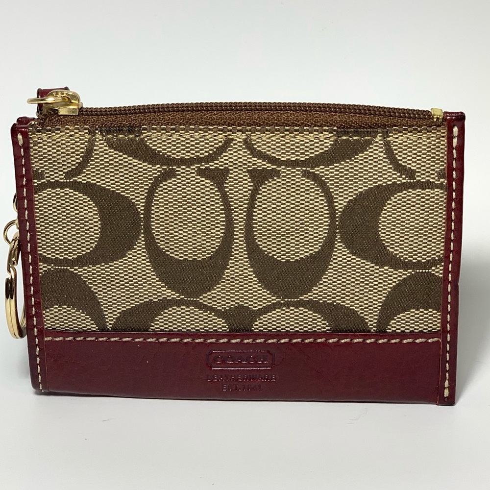 Coach change purse